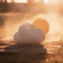 Weather icon in the Sunset style for macOS