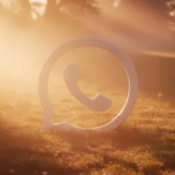 WhatsApp icon in the Sunset style