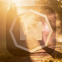 Windscribe icon in the Sunset style