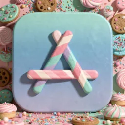 App Store icon in the Sweets style