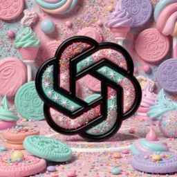 ChatGPT icon in the Sweets style