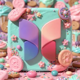 Journal icon in the Sweets style for macOS