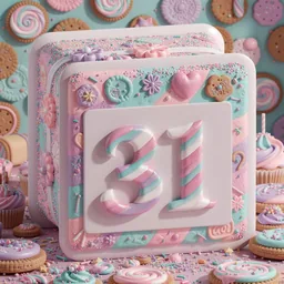 Notion Calendar icon in the Sweets style for macOS