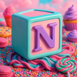Notion icon in the Sweets style