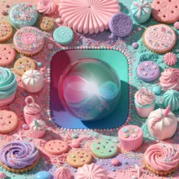 Siri icon in the Sweets style for macOS