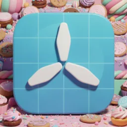 TestFlight icon in the Sweets style for macOS
