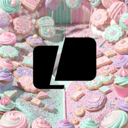 Warp icon in the Sweets style for macOS