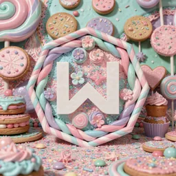 Windscribe icon in the Sweets style