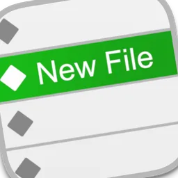 New File Menu Lite macOS icon by kikithecreator