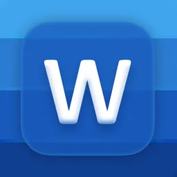 Microsoft Word macOS icon by asianblulemon