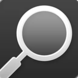 EasyFind (Clear Dark) macOS icon by designer