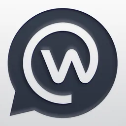 Workplace Chat macOS icon by epicdude2121