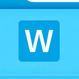 Word - Folder macOS icon by diretto414carpa