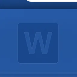 Microsoft Word - Folder icon for macOS