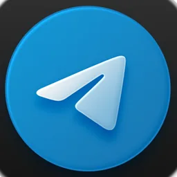 Telegram dark macOS icon by pein1911