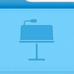 Keynote - Folder icon for macOS