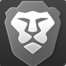 Brave (Clear Dark) macOS icon by designer