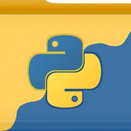 Python Folder macOS icon by snowflakerr