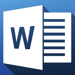 Microsoft Word macOS icon by Randy Baguinon