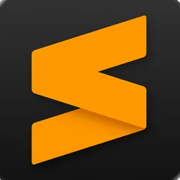 Sublime Text (Liquid Glass - Dark) icon for macOS