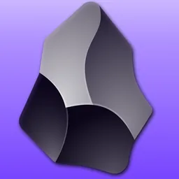 Obsidian macOS icon by minte