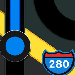 Maps Dark Mode icon for macOS