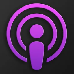 Podcasts macOS icon by justaApplenerd