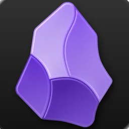 Obsidian (Dark) macOS icon by designer