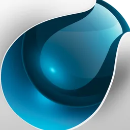 Cinema 4D Light Blue icon for macOS