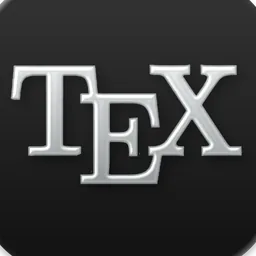 TeXShop (Dark) icon for macOS