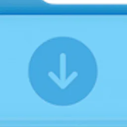 Downloads Folder icon for Mac