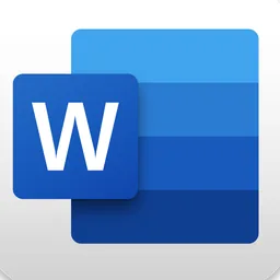 Microsoft Word macOS icon by Roland Priebe