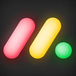 Monday.com macOS icon by charlos21