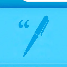 Pages - Folder macOS icon by diretto414carpa