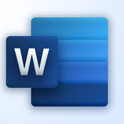 Microsoft Word macOS icon by Jack Blaze