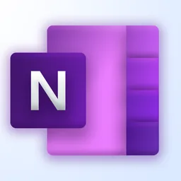 Microsoft OneNote macOS icon by Jack Blaze
