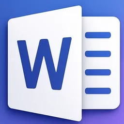 Microsoft Word macOS icon by grzegorz