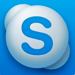 Skype macOS icon by Bas van der Ploeg