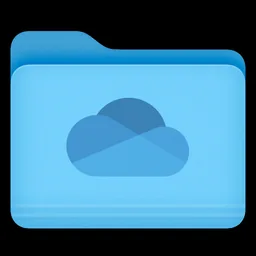 OneDrive folder macOS icon by Jorge
