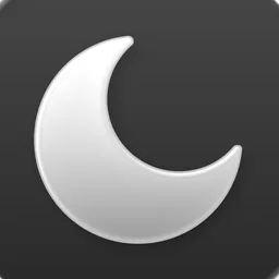 Noir (Clear Dark) macOS icon by designer