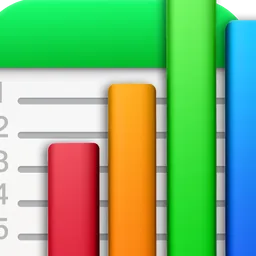 Numbers  macOS icon by xyaia