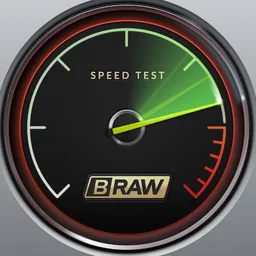 Blackmagic RAW Speed Test icon for macOS