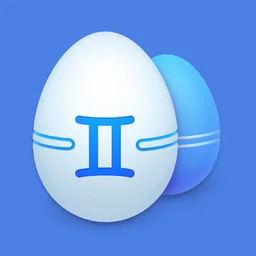 Gemini macOS icon by Credit Lost
