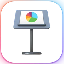 Keynote macOS icon by weilian
