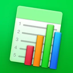 Numbers macOS icon by xyaia