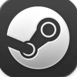 Steam (Clear Dark) macOS icon by nickokicko