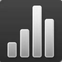 Numbers (Clear Dark) macOS icon by designer