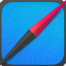 Safari Dark macOS icon by ashackleton