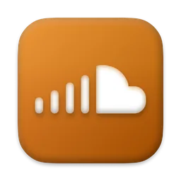 Soundcloud macOS icon by Ash