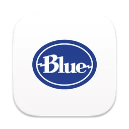 Blue macOS icon by Kegan Otoole
